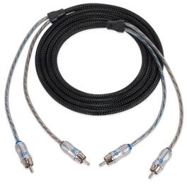 NVX - XIX23 9.84 ft (3 Meter) Oxygen Free Copper 2-Channel Double Twisted Pair X-Series Car Audio RCA Audio Interconnect Cable