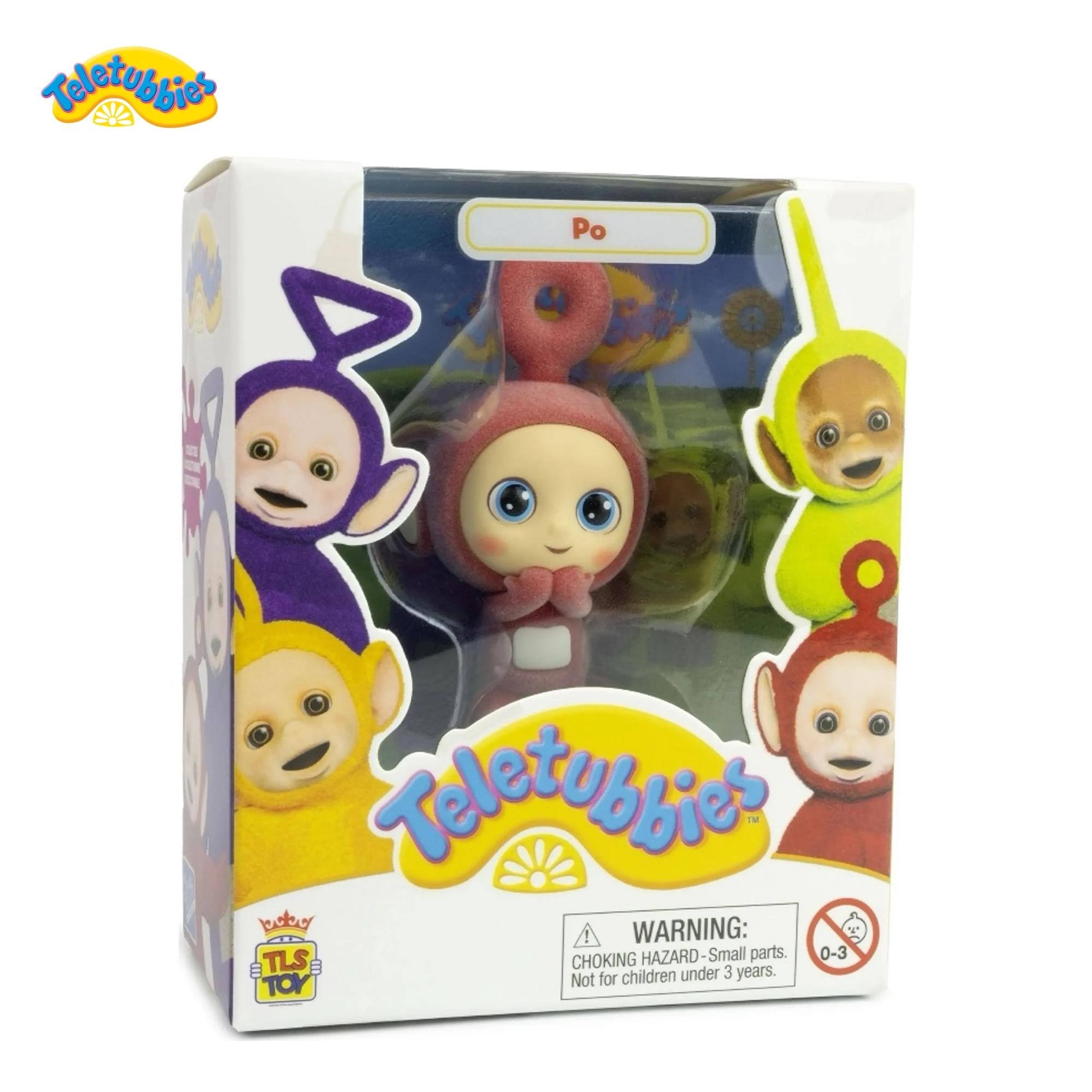 Teletubbies Po Teletubbies TM!  
WARNING: V TLS CHOKING HAZARD - Small parts. 0-3 for children under 3 years. TOY Not