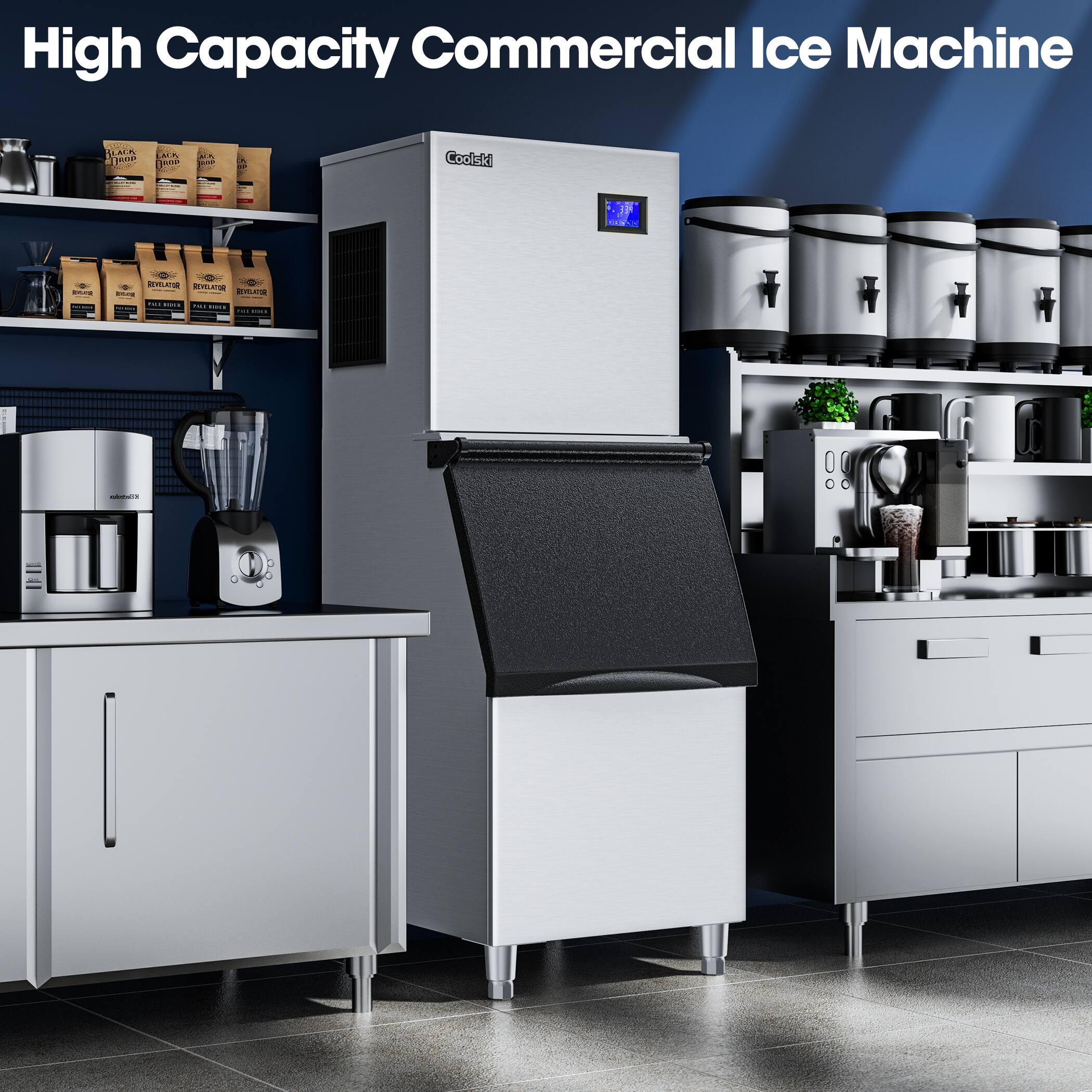 High Capacity Commercial Ice Machine