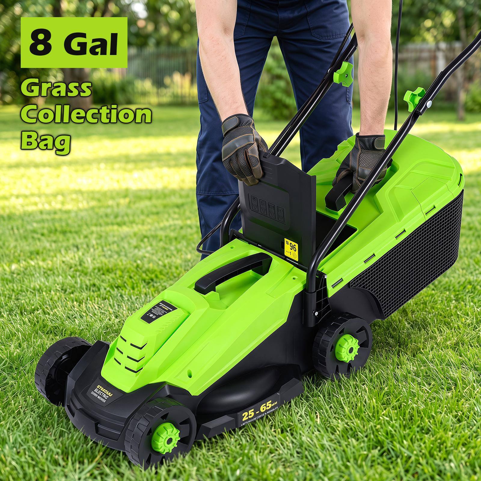 8 Gal Grass Collection Bag

- ELECTRIC MORES
25-65