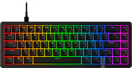 HyperX - Origins 2 Pro 65% Wired Magnetic Linear Switch Gaming Keyboard with RGB Back Lighting - Black