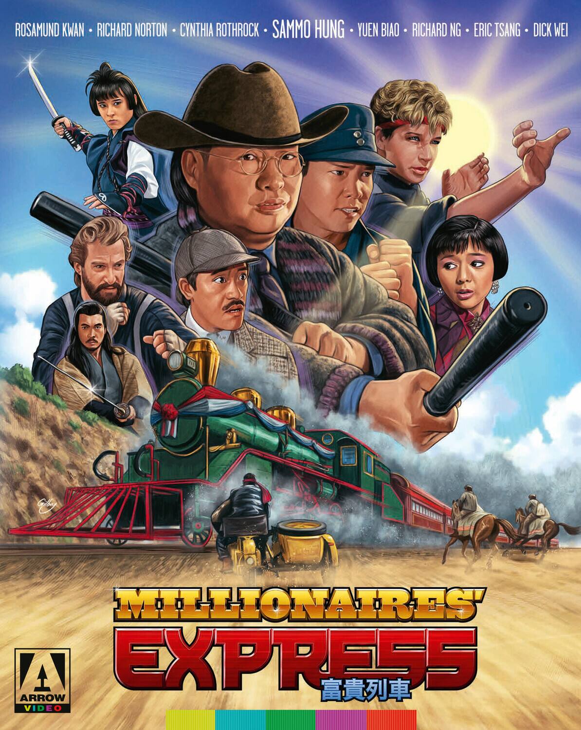 Front. Millionaires' Express   - BLU-RAY.