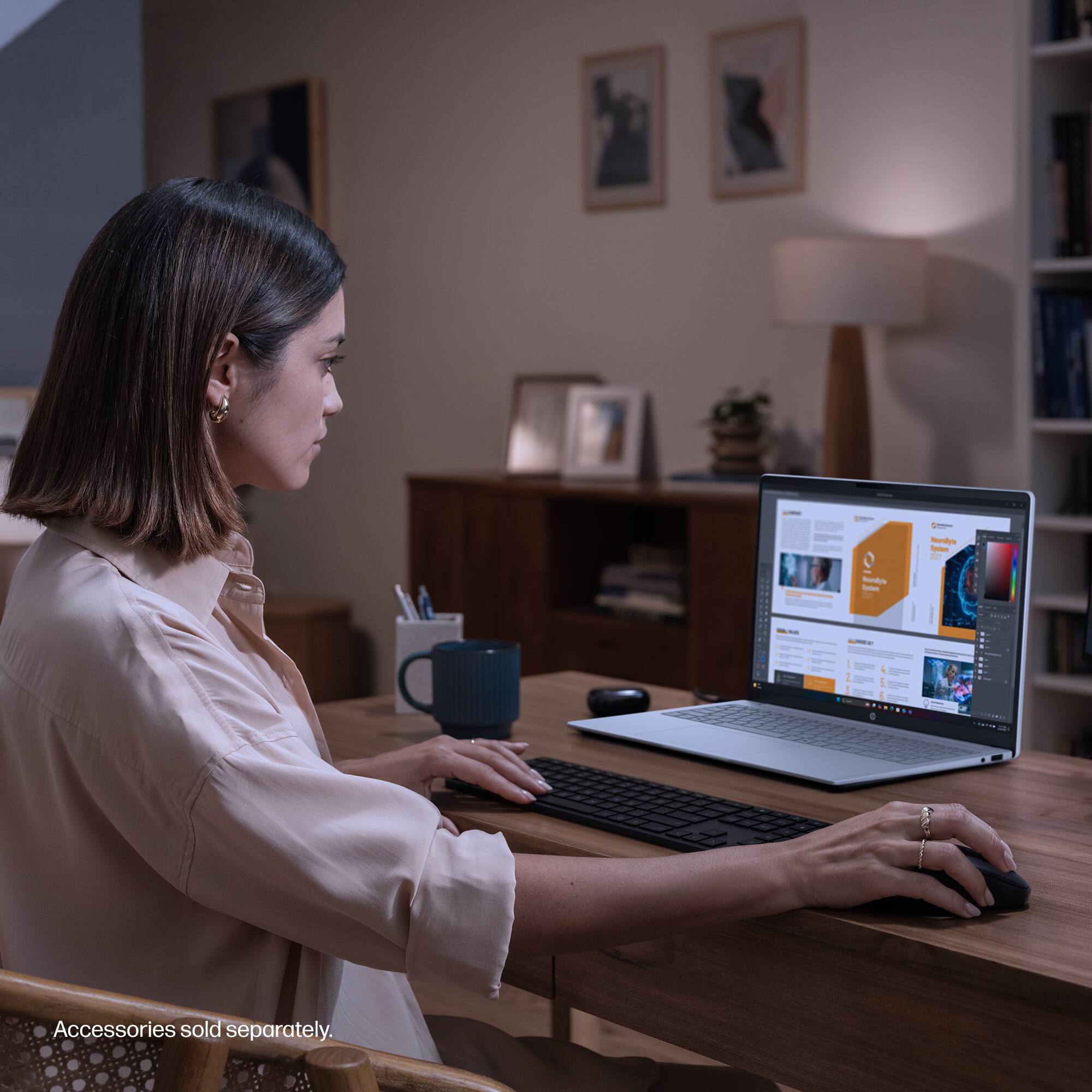 Accessories sold separately.