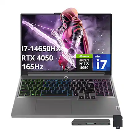 i7-14650HX
RTX 4050
165Hz
NVIDIA GEFORCE RTX 4050
Intel i7
Lenovo