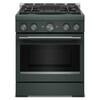 Front. KitchenAid - 4.1 Cu. Ft. Slide-In Commercial Gas True Convection Range with Self-Cleaning and No Preheat Air Fry Mode - Juniper.