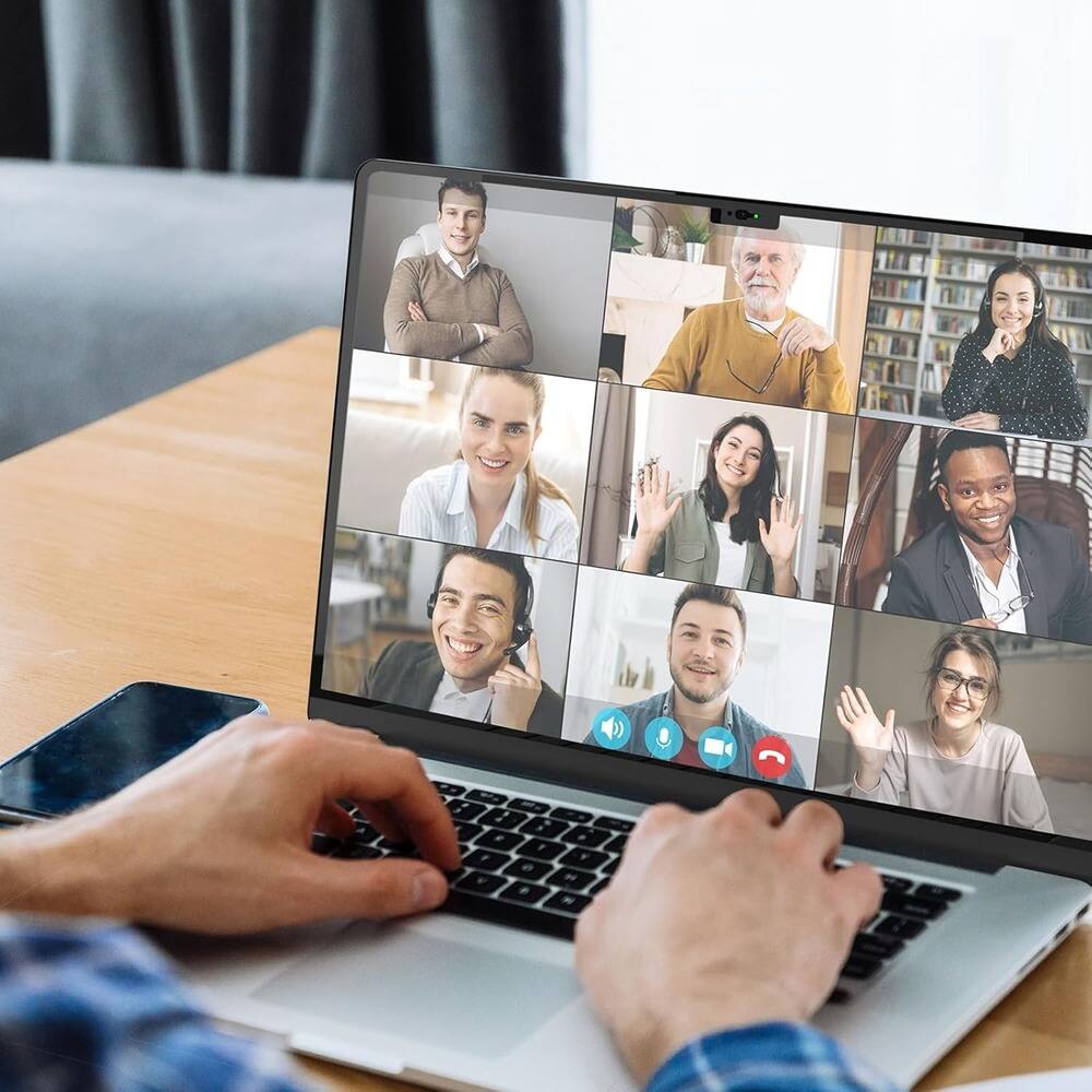 Alt View 3. RTMB - Magnetic Webcam Cover Slider, Privacy Blocker – Steel, Ultra-Thin.