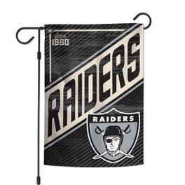 WinCraft - Las Vegas Raiders 2-Sided 12'' x 18'' Team Garden Flag - Multicolor