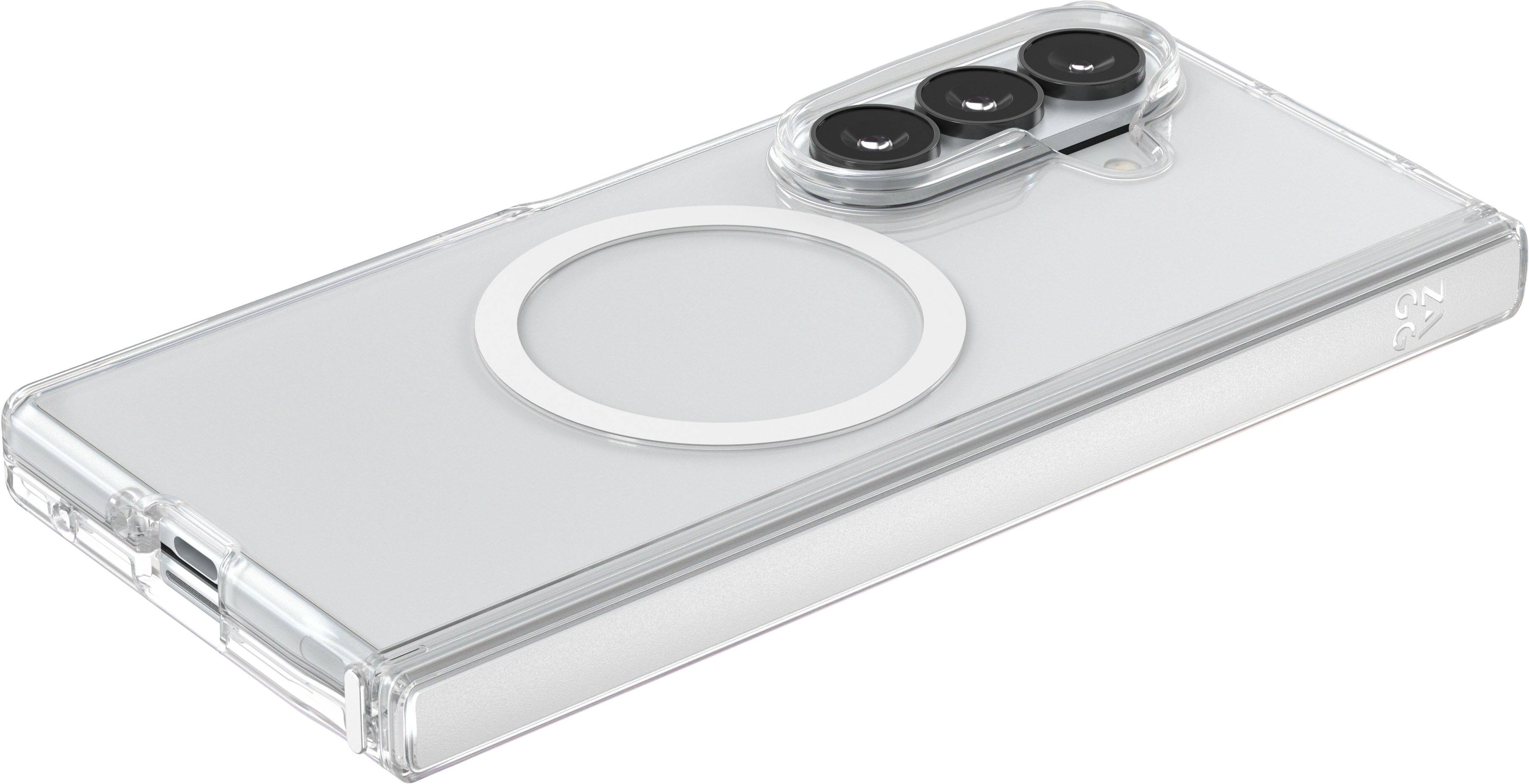 Back. ZAGG - Crystal Palace Snap Case for Samsung Galaxy Z Fold8 Ultra - Clear.