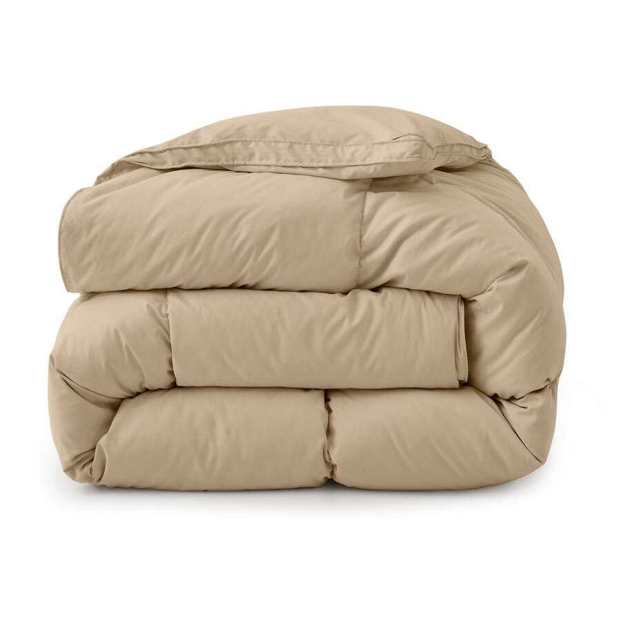 Peace Nest White Goose Down Feather Fiber Comforter Heavyweight Duvet Peace Nest White Goose Down Feather Fiber Comforter Heavyweight Duvet