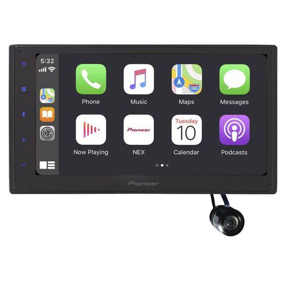Pioneer - DMH-1770NEX 6.8" Digital Multimedia Receiver (Does not Play Discs) w/ Built-in Bluetooth, Apple CarPlay & Androi - Black