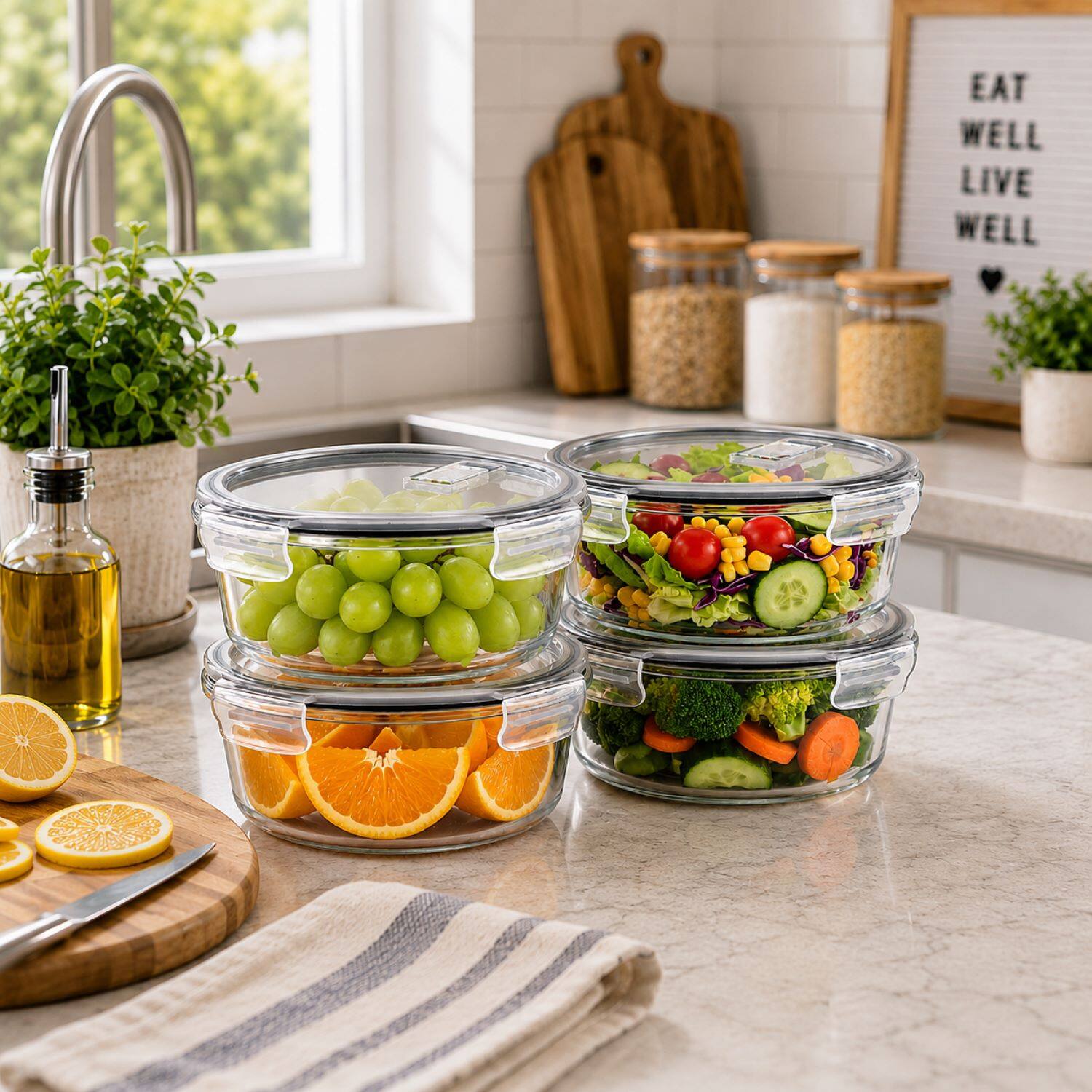 EAT WELL LIVE WELL