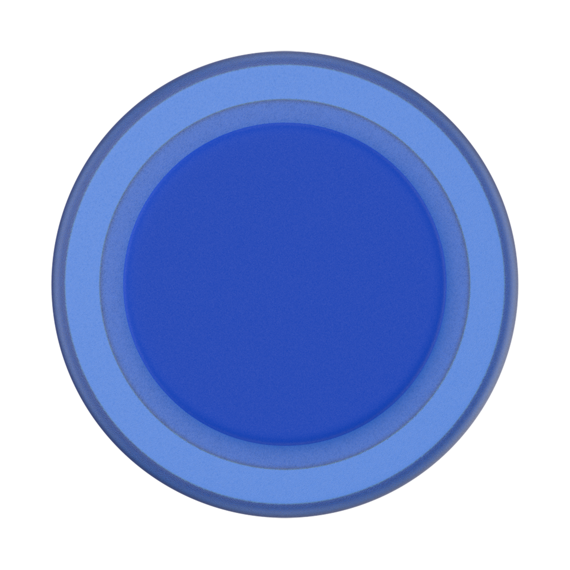 PopSockets - MagSafe PopGrip Universal Magnetic Grip & Stand with Adapter Ring for Cell Phones - Cobalt