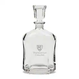 Jardine - Manhattan Jaspers 23.75oz. Crystal Whisky Decanter - Multicolor