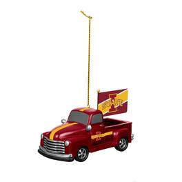 Evergreen Enterprises - Iowa State Cyclones 3" Rally Truck Two-Piece Ornament Set - Multicolor