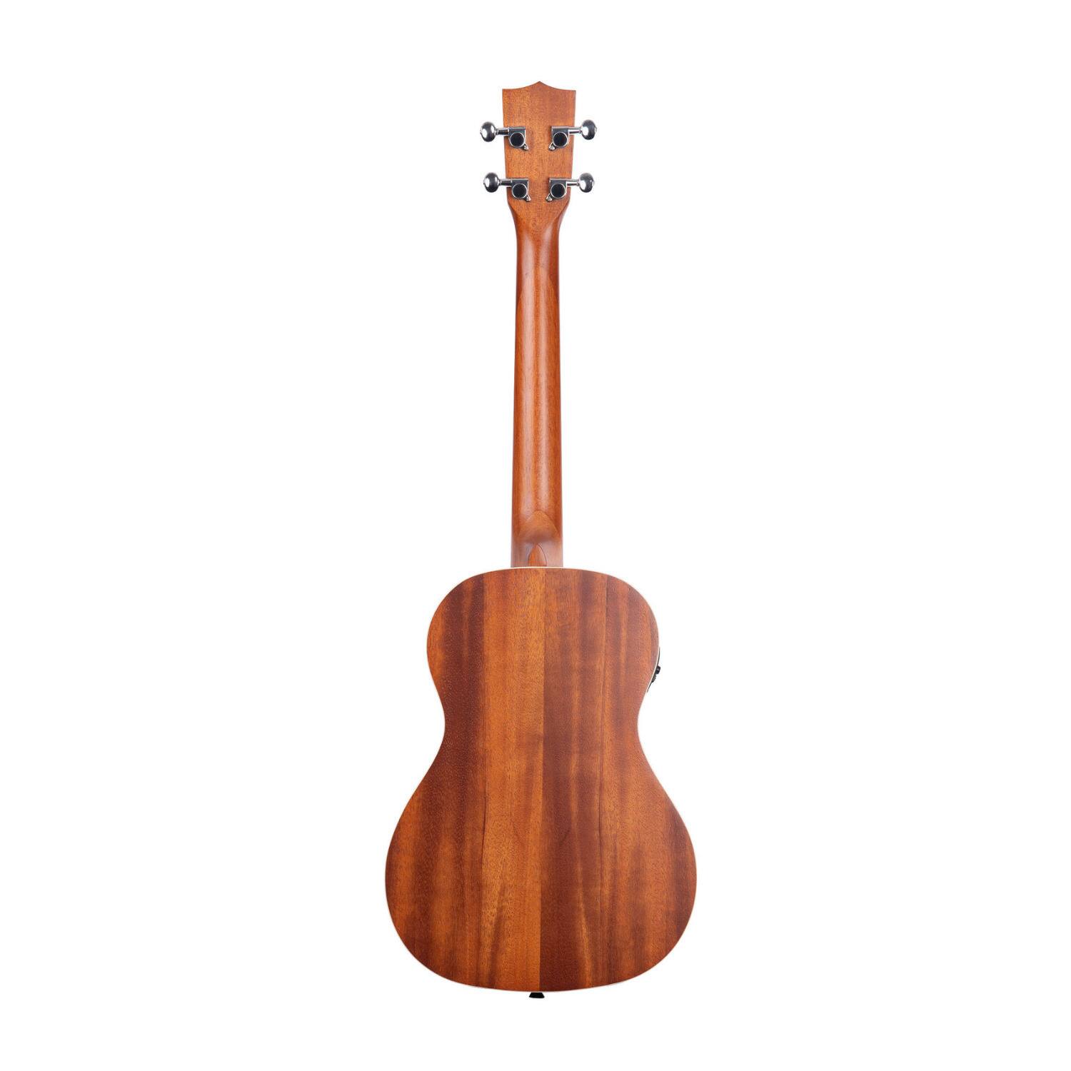 Back. Kala - Kala KA-BE Satin Mahogany Baritone Ukulele Rosewood with EQ (Satin).