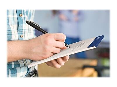 Alt View 4. Ampad - Notepads, 5" x 8", College, 50 Sheets/Pad, 12 Pads/Pack - White.