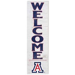 Jardine - Arizona Wildcats 10'' x 35'' Indoor/Outdoor Welcome Sign - White