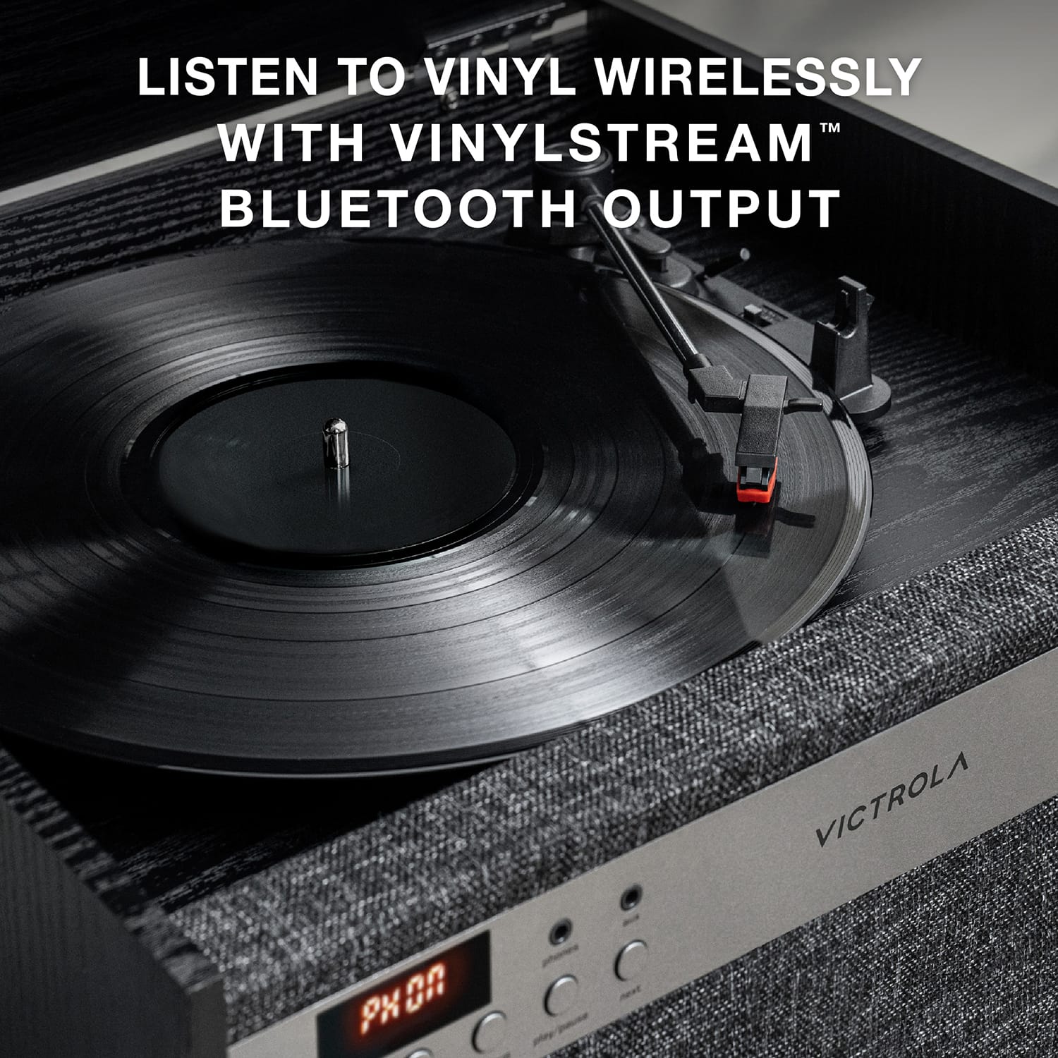 Listen to vinyl wirelessly with VinylStream Bluetooth Output.