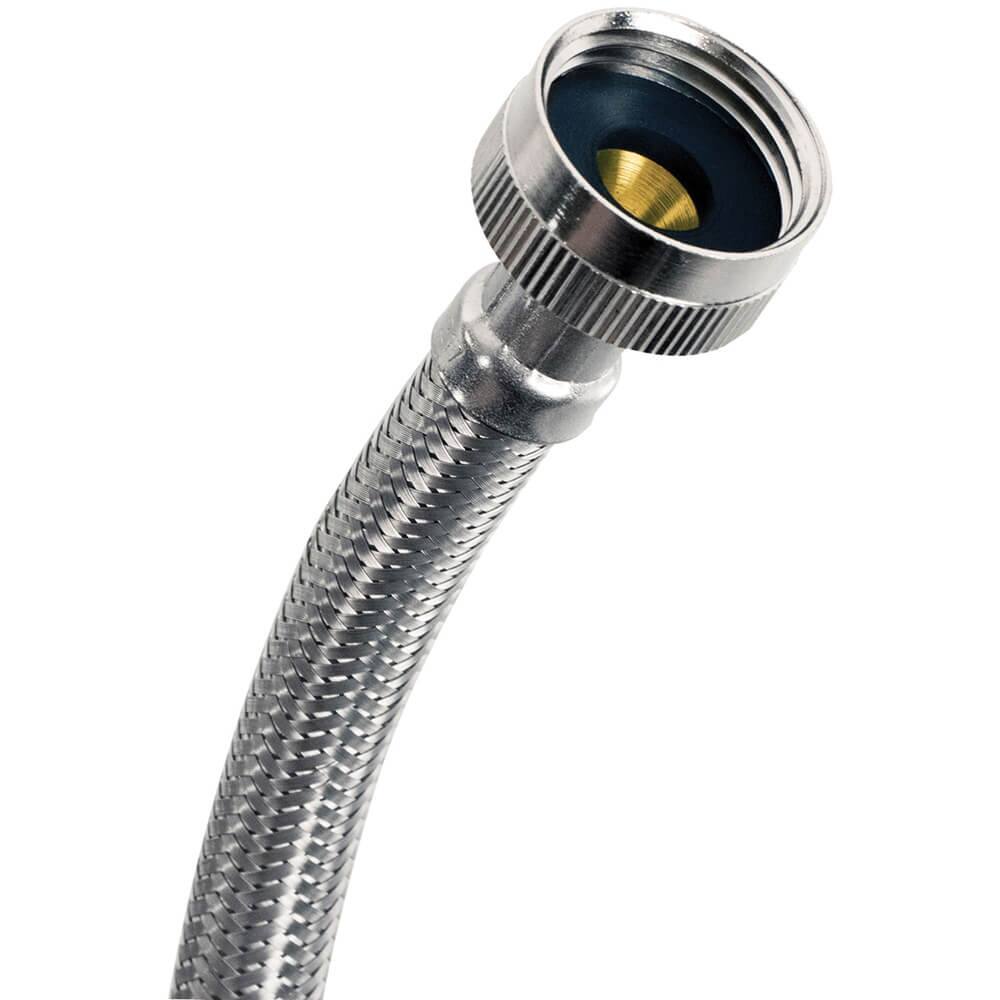 Alt View 2. Certified Appliance Accessories - Arrow Industries STS5FTHOSE Stainless 5 Foot Hose - Black.