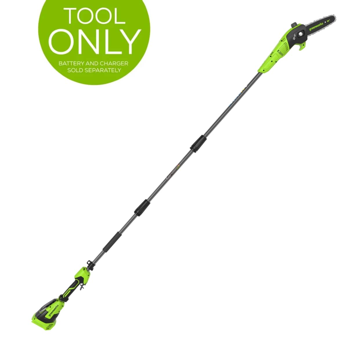 Greenworks - 24V Brushless 8" Pole Saw (Tool Only, Battery and Charger Not Included)