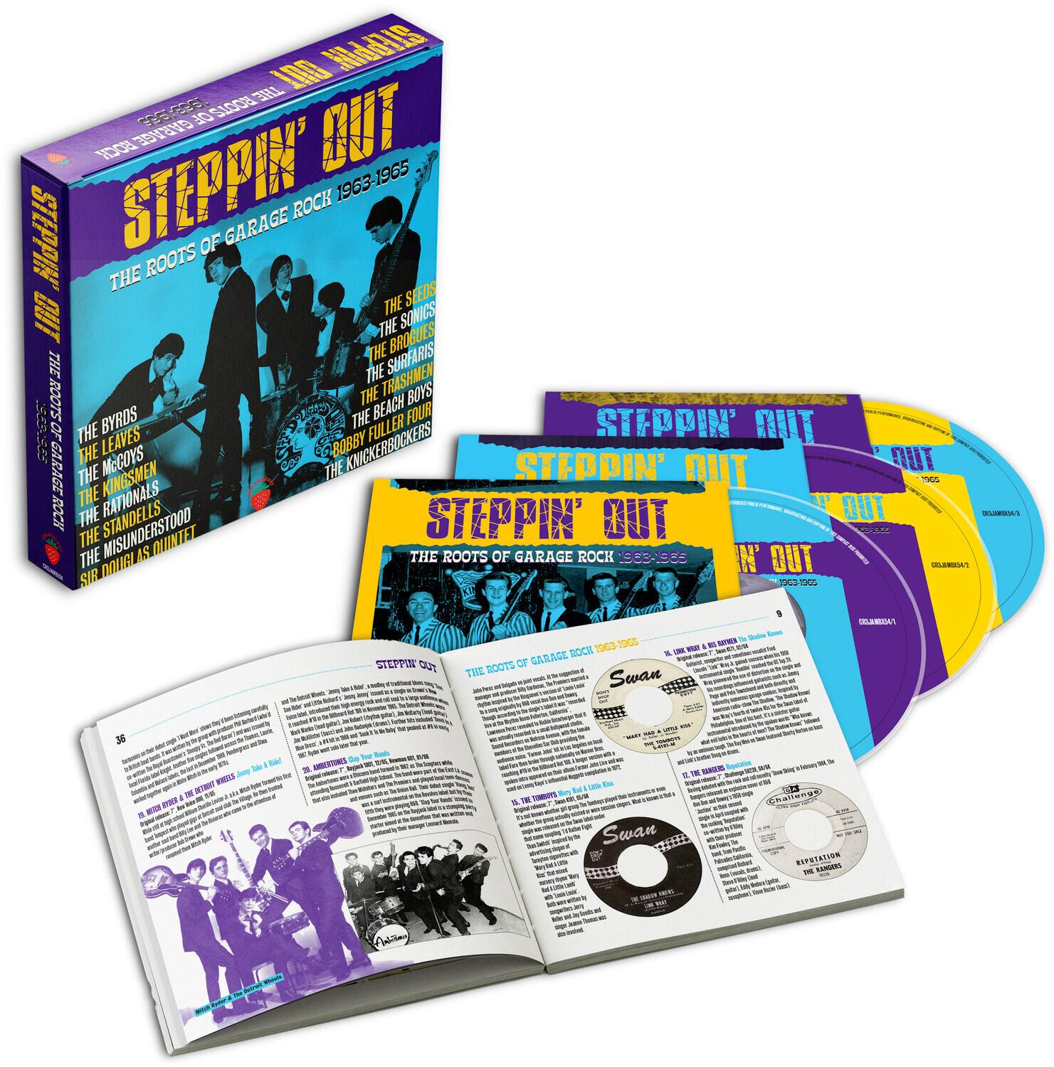 Various Artists - Steppin' Out - The Roots Of Garage Rock 1963-1965 / Various   - COMPACT DISCS [CD]
