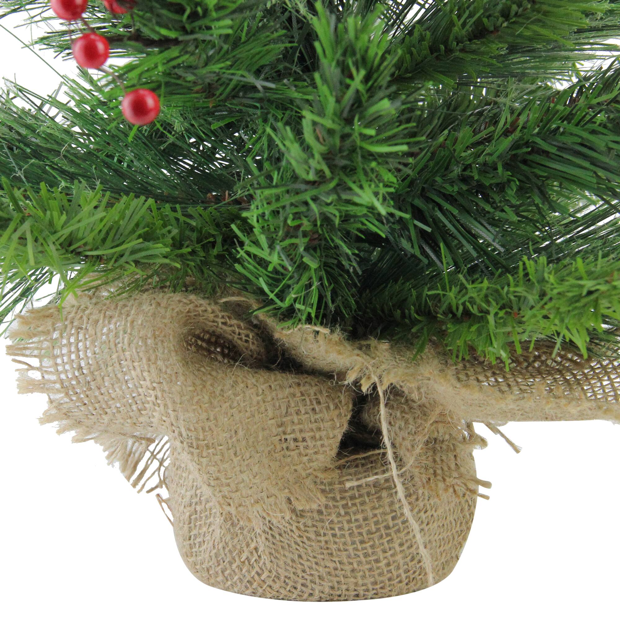 Northlight Mixed Cashmere Berry Pine Medium Artificial Christmas Tree ...