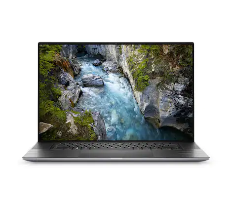 Front. Dell - Dell Precision 5560 Core i7-11800H 2.3GHz, 32GB, 512GB SSD, 15.6" FHD, Windows 11 Pro (Refurbished) - Silver.