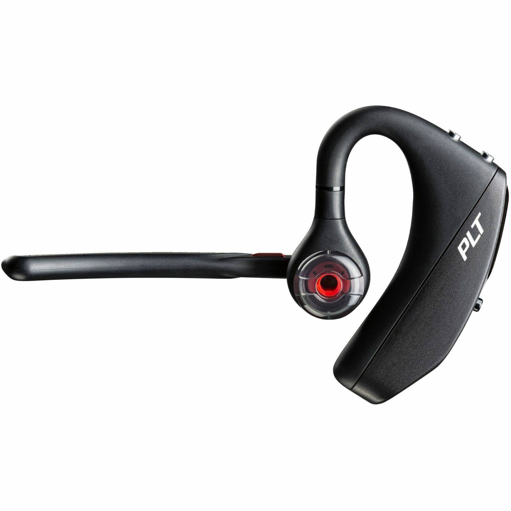 Back. HP - Voyager 5200 UC USB-A Headset + BT600 Dongle TAA.