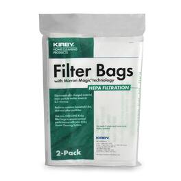 Kirby - HEPA Filter Bags for F-Style & Twist-Style Vacuums - 2 Pack - White