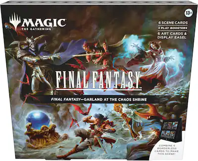 Wizards of The Coast - Magic: The Gathering - Final Fantasy Scene Box - Garland at the Chaos Shrine Wizards of The Coast - Magic: The Gathering - Final Fantasy Scene Box - Garland at the Chaos Shrine