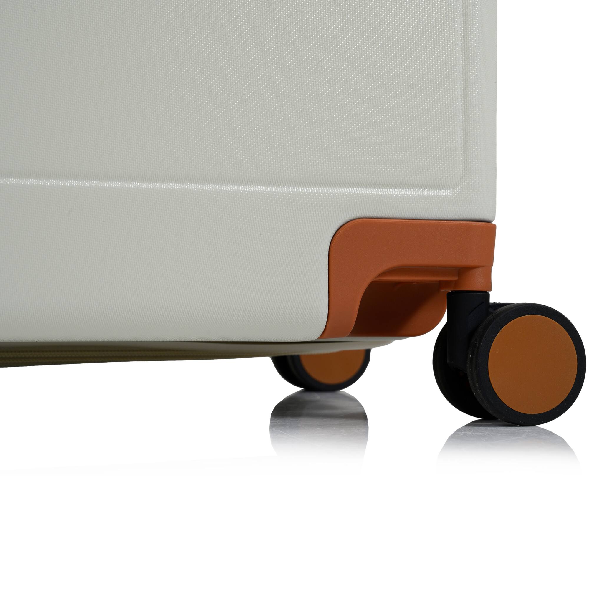 Alt View 1. Champs - Vintage Muse collection - 3-piece Hardside Luggage set - IvoryTan.