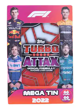 2022 Topps Formula 1 Racing Turbo Attax Mega Tin | Hall of Fame - Purple