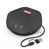 Front. AIRHUG - AIRHUG 06 Bluetooth & USB Speakerphone, Louder Conference Speaker & Mic, 360° Pickup, Noise Reduction, 12H Battery - Black.