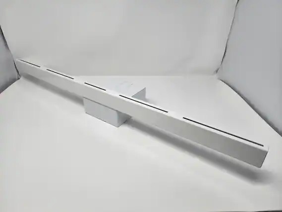 Front. Microvisor - Drop Down Adapter - White.