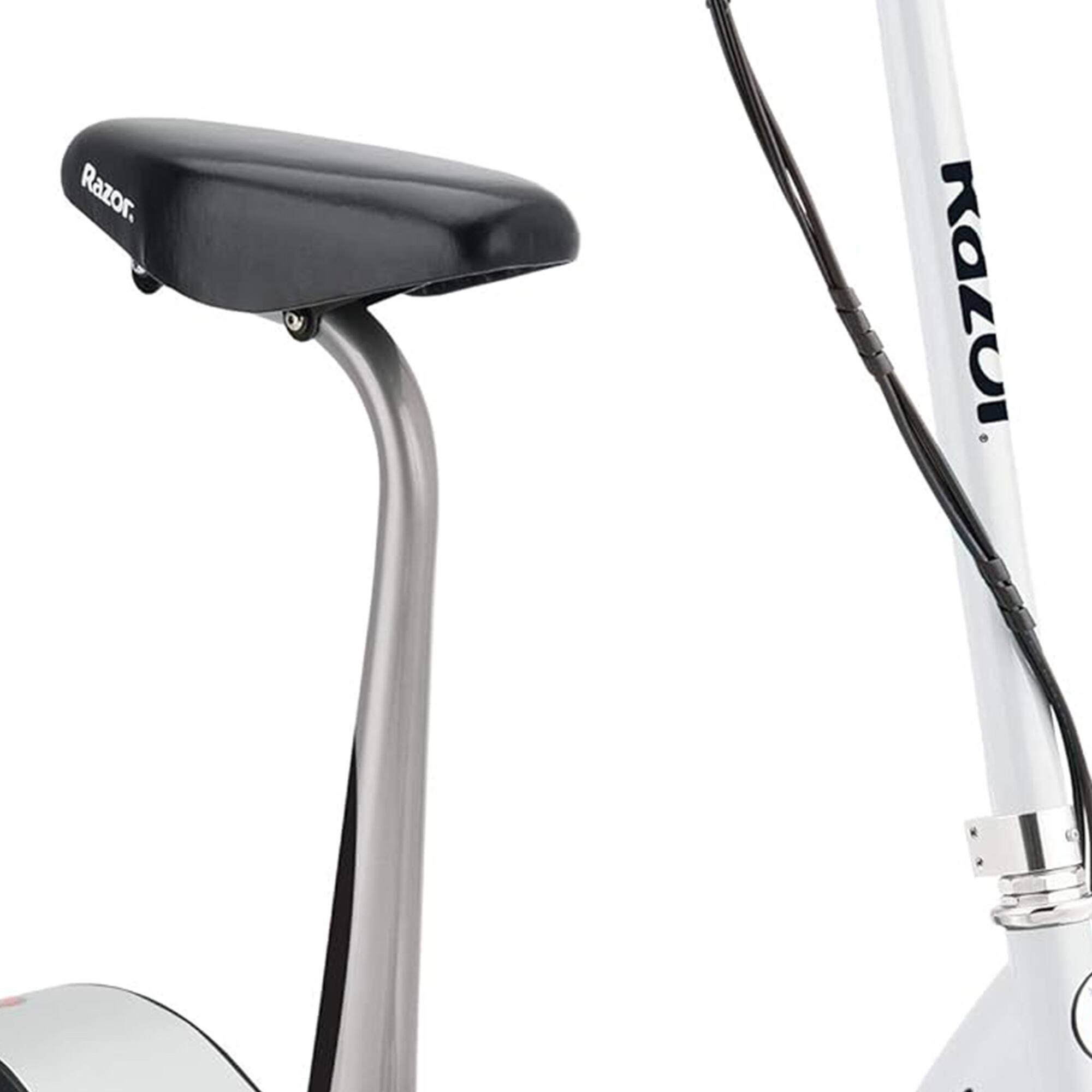Razor E200S Seated Electric 12 MPH Scooter w/ Twist Grip Throttle
