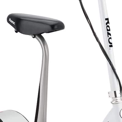 Razor E200S Seated Electric 12 MPH Scooter w/ Twist Grip Throttle Razor E200S Seated Electric 12 MPH Scooter w/ Twist Grip Throttle