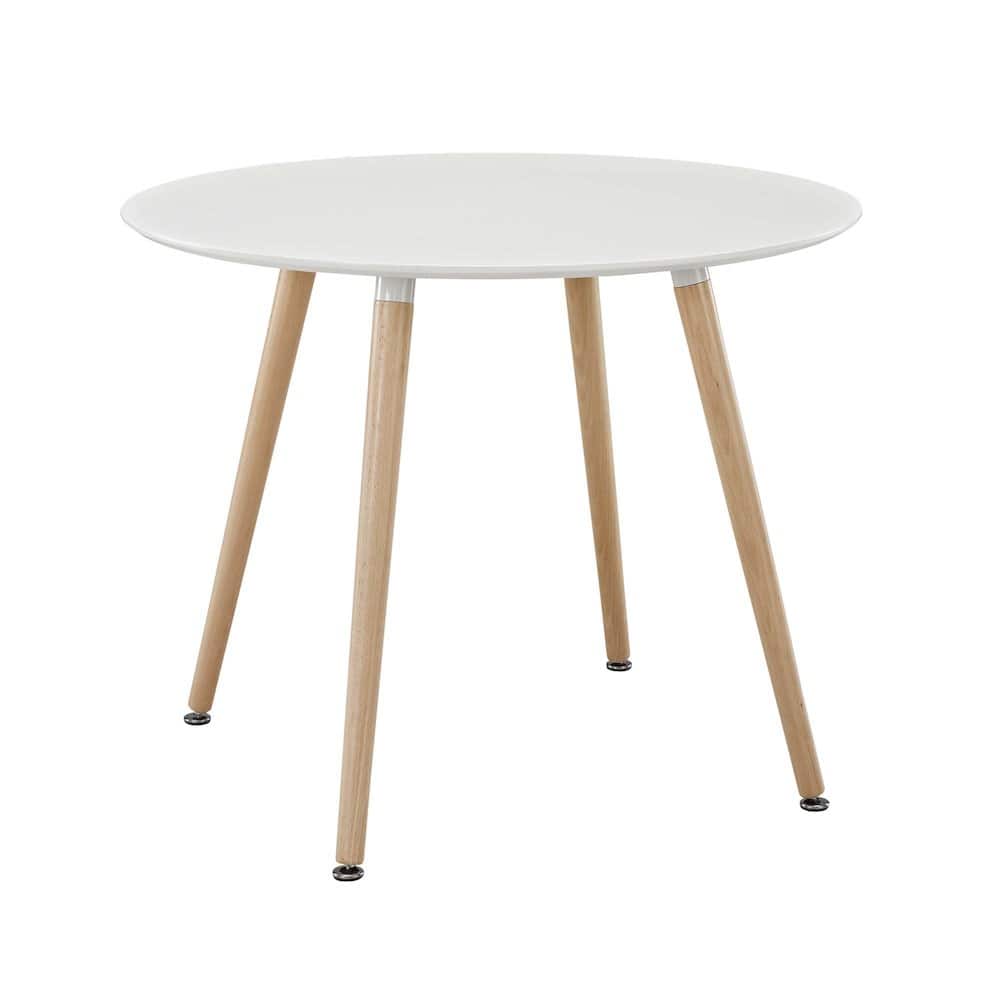 Modway - Track Round Dining Table - White