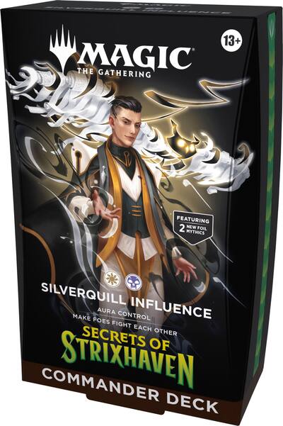 Wizards of The Coast Magic: The Gathering Secrets of Strixhaven Commander Deck Silverquill Influence D53460000 - Best Buy Wizards of The Coast Magic: The Gathering Secrets of Strixhaven Commander Deck Silverquill Influence D53460000 - Best Buy