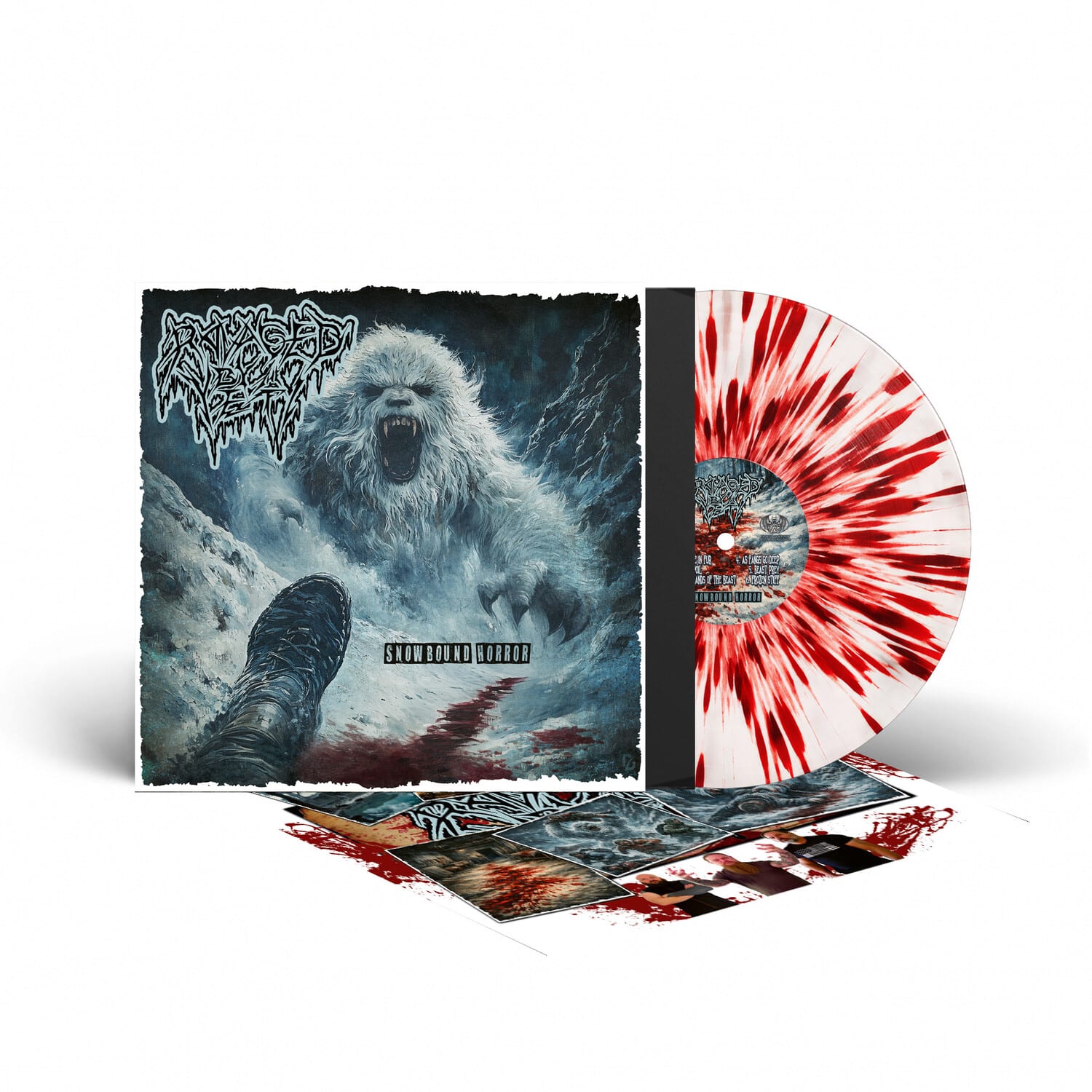 Ravaged by the Yeti - Snowbound Horror   - VINYL LP price history on PriceWatchPro