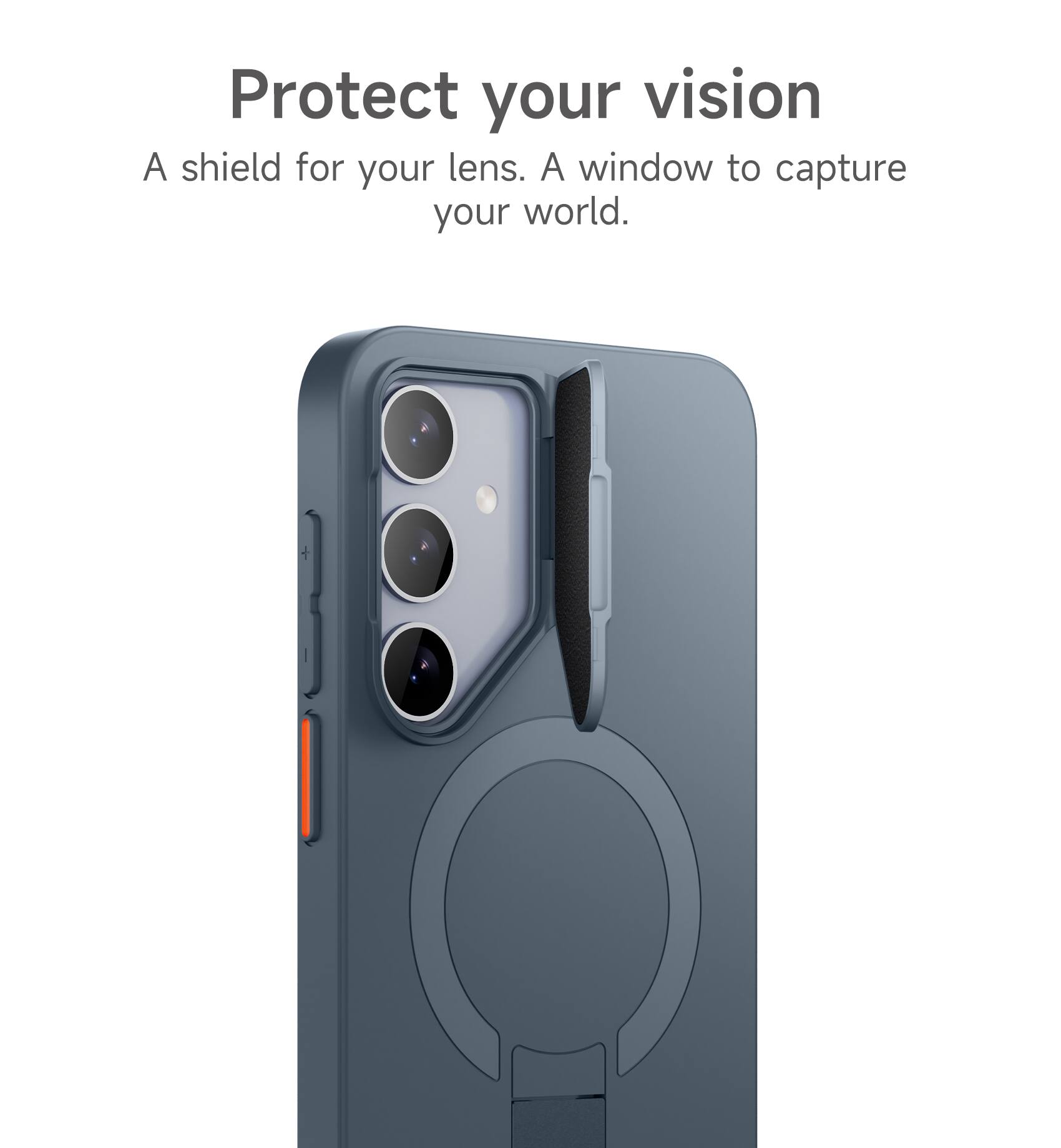 Protect your vision  
A shield for your lens. A window to capture your world.