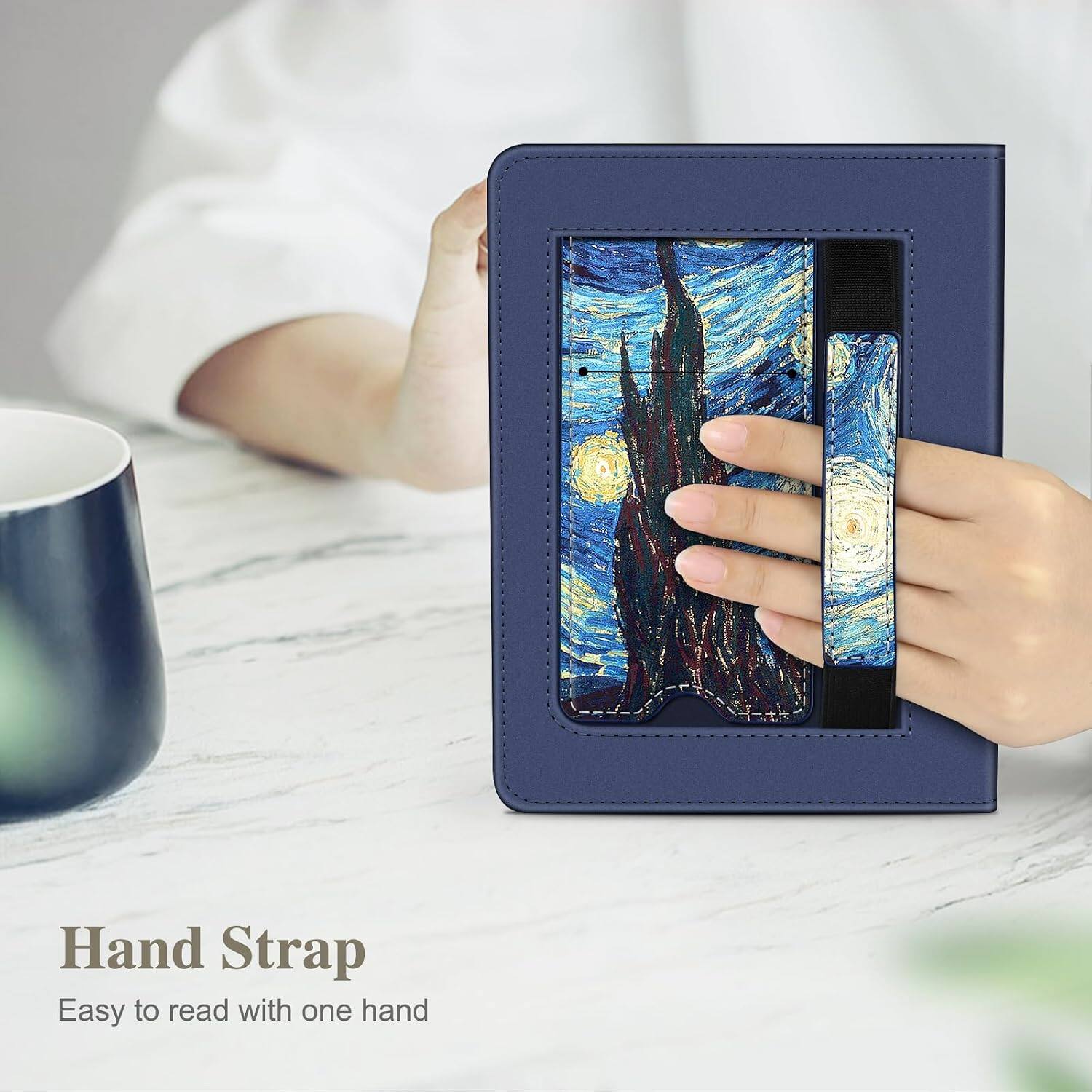 Hand Strap  
Easy to read with one hand