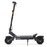 Ausom - DT2 Pro Foldable Electric Scooter w/ 71 mi Max Operating Range & 20 mph Max Speed, Dual 1100W Motors, 3 Speed Modes - Gray & Yellow