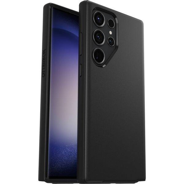 Angle. OtterBox - OtterBox Samsung Galaxy S23 Ultra Symmetry Series Case - Black - Black.