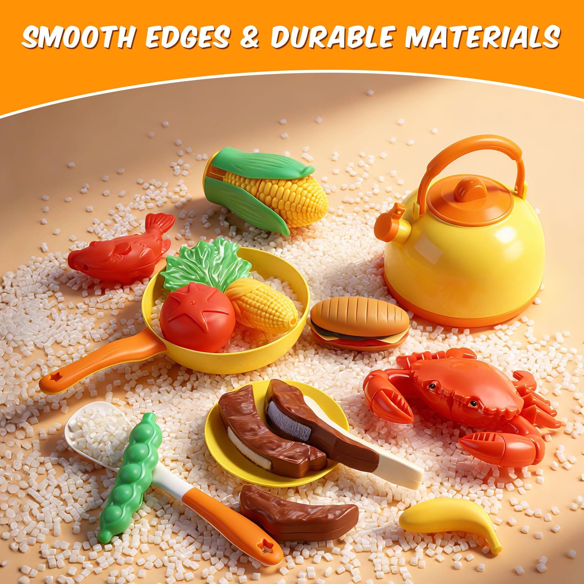SMOOTH EDGES & DURABLE MATERIALS