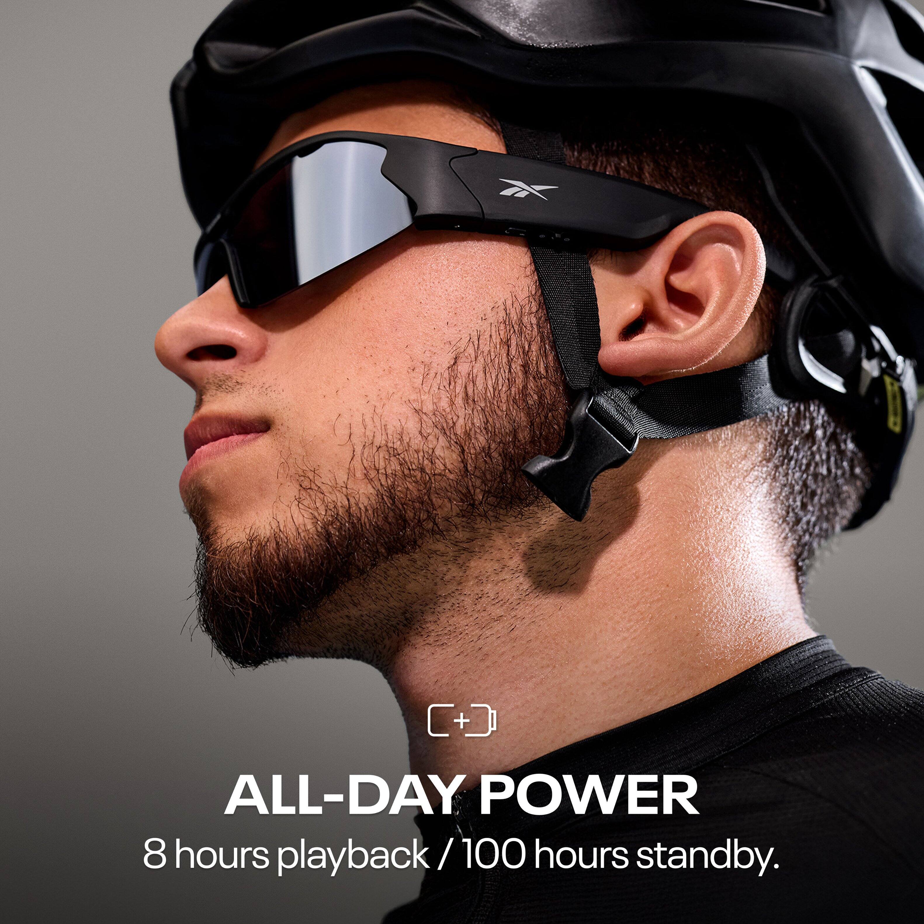 ALL-DAY POWER  
8 hours playback / 100 hours standby.