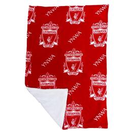 Bioworld - Liverpool 60" x 70" Official Throw Blanket - Red