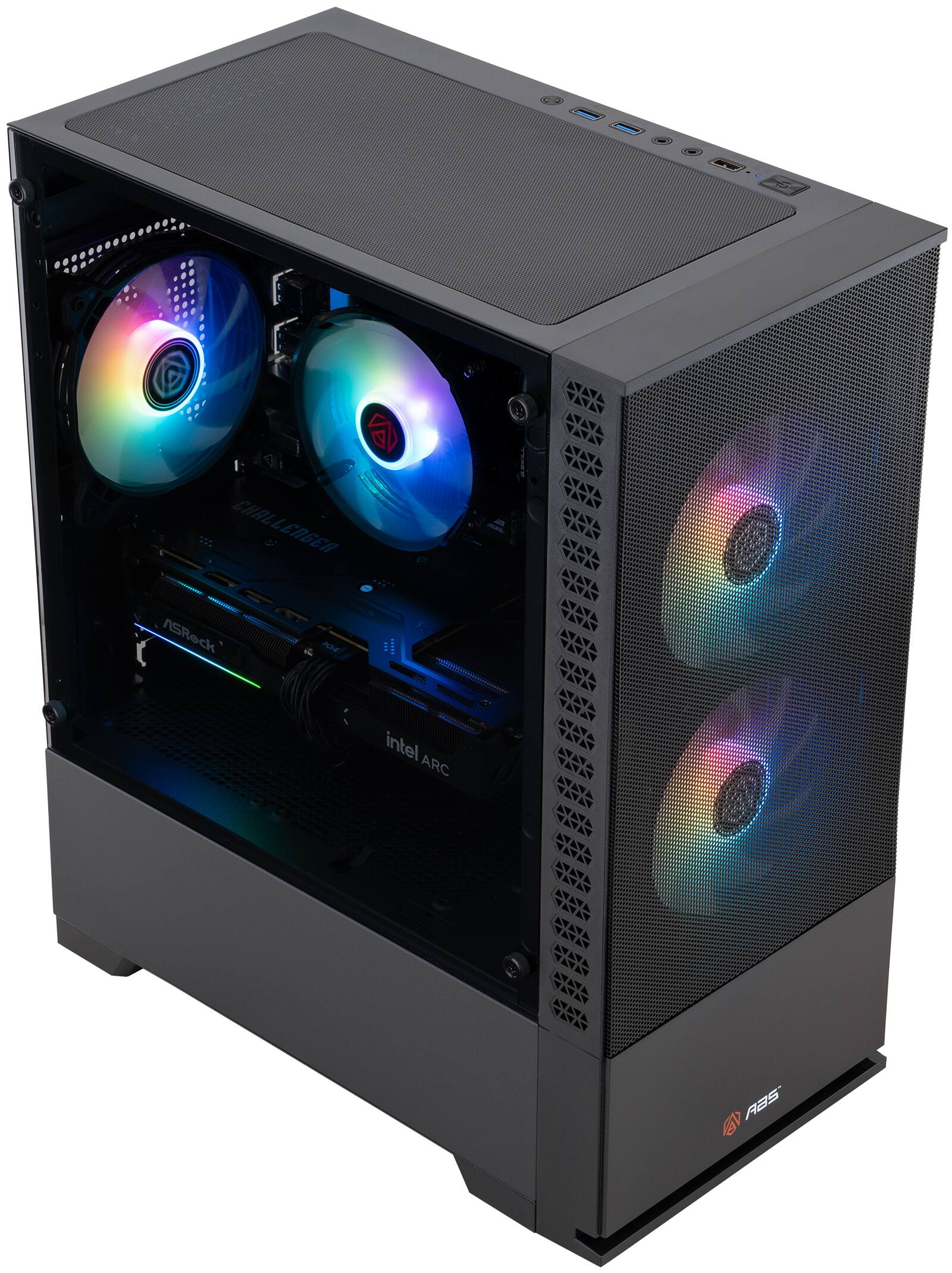 ADVANCED BATTLESTATIONS ABS Cyclone Aqua Gaming PC Windows 11
