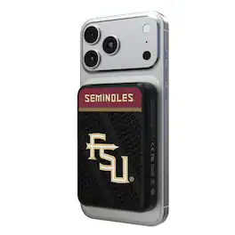 Keyscaper - Florida State Seminoles Endzone Plus Logo Wireless Power Bank - Multicolor