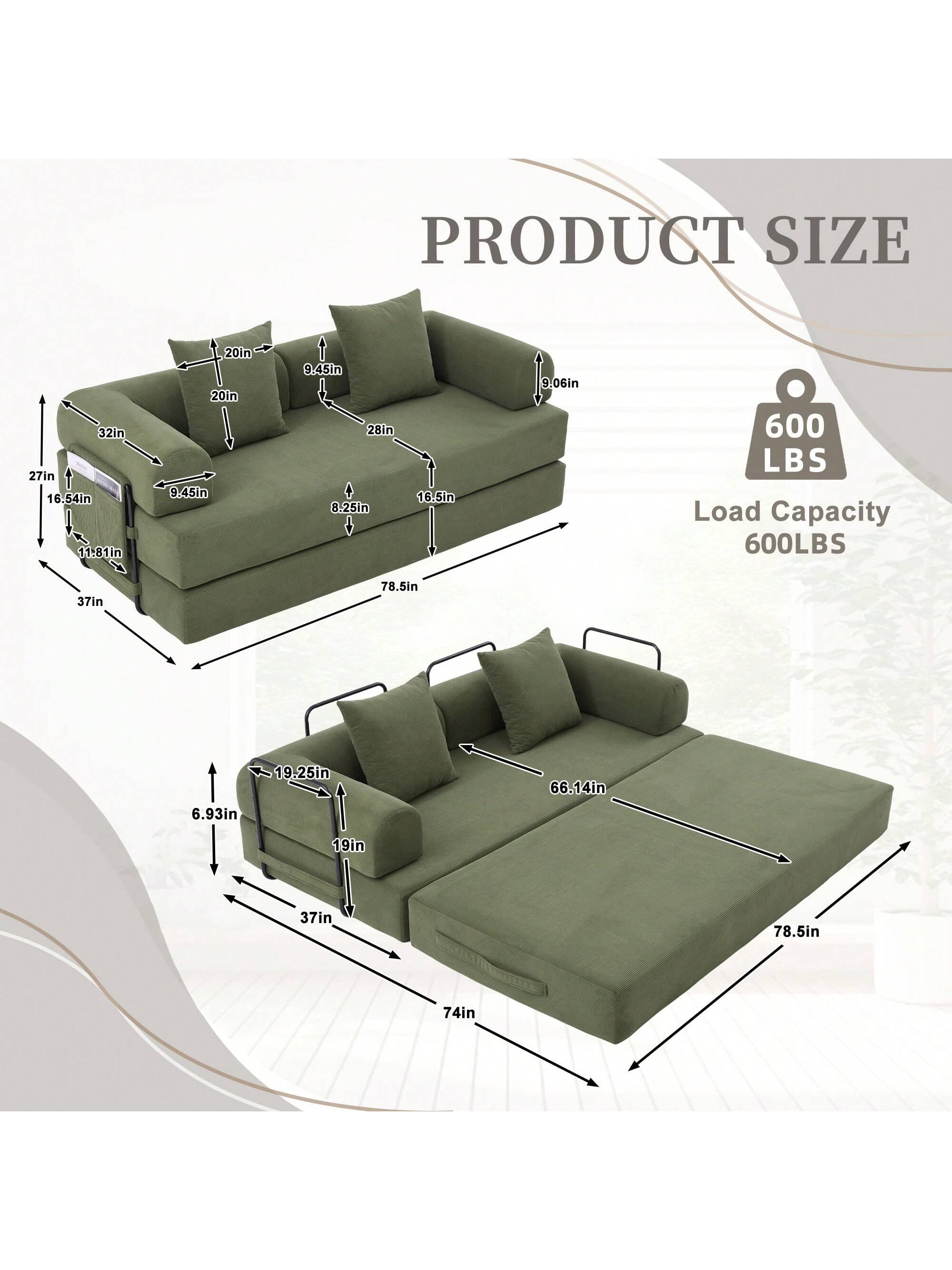 PRODUCT SIZE

- 32in
- 27in
- 16.54in
- 11.81in
- 20in
- 20in
- 9.45in
- 0.45in
- 28in
- 8.25in
- 16.5in
- 9.06in
- 600 LBS Load Capacity
- 600LBS
- 37in
- 78.5in
- 6.93in
- 19.25in
- 66.14in
- 19in
- 37in
- 78.5in
- 74in