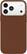 Front. OtterBox - Symmetry Series Cactus Leather Hard Shell for Apple iPhone 17 Pro Max - Desert Saddle.